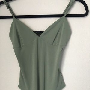 Green bodysuit